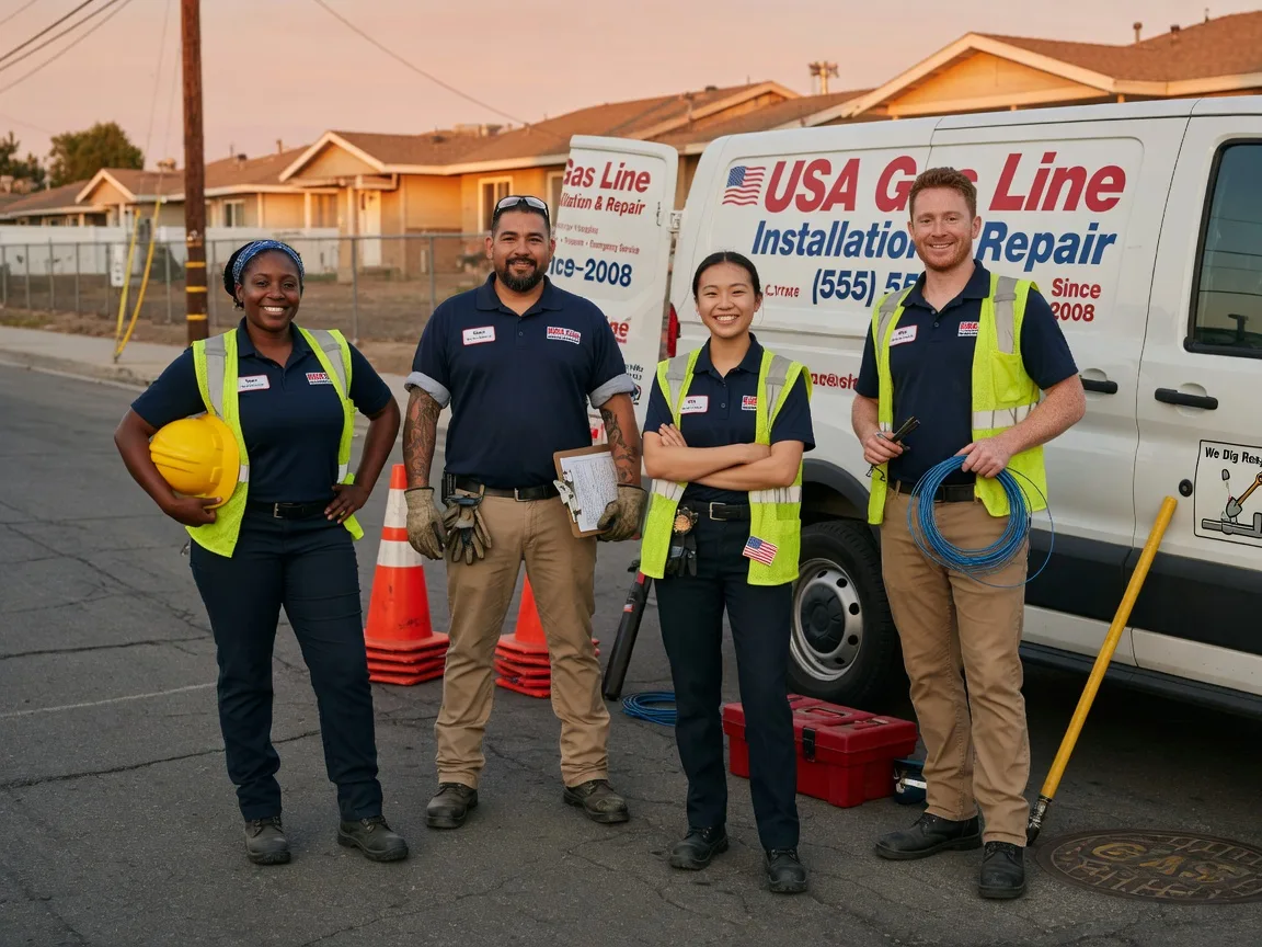 Gas Line Installation company in Max, ND